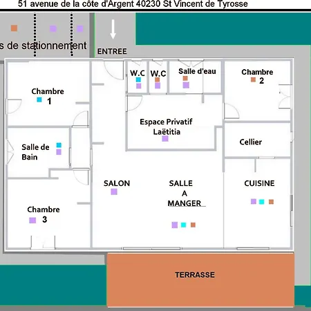 Landes Conviviales Maison Entiere, 40 * Saint-Vincent-de-Tyrosse